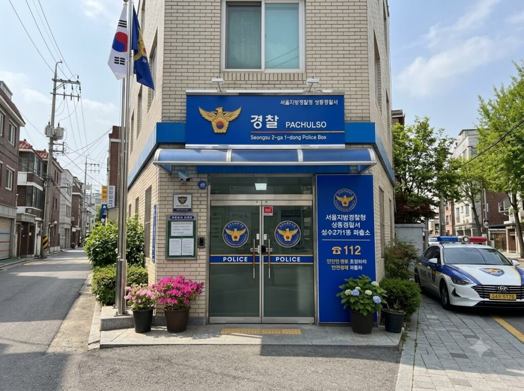 빈집 사전신고제 신청방법의 첫 단계인 지구대 방문